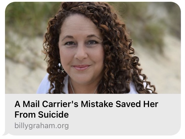 How a Mail Carrier’s Mistake Saved Me from Suicide